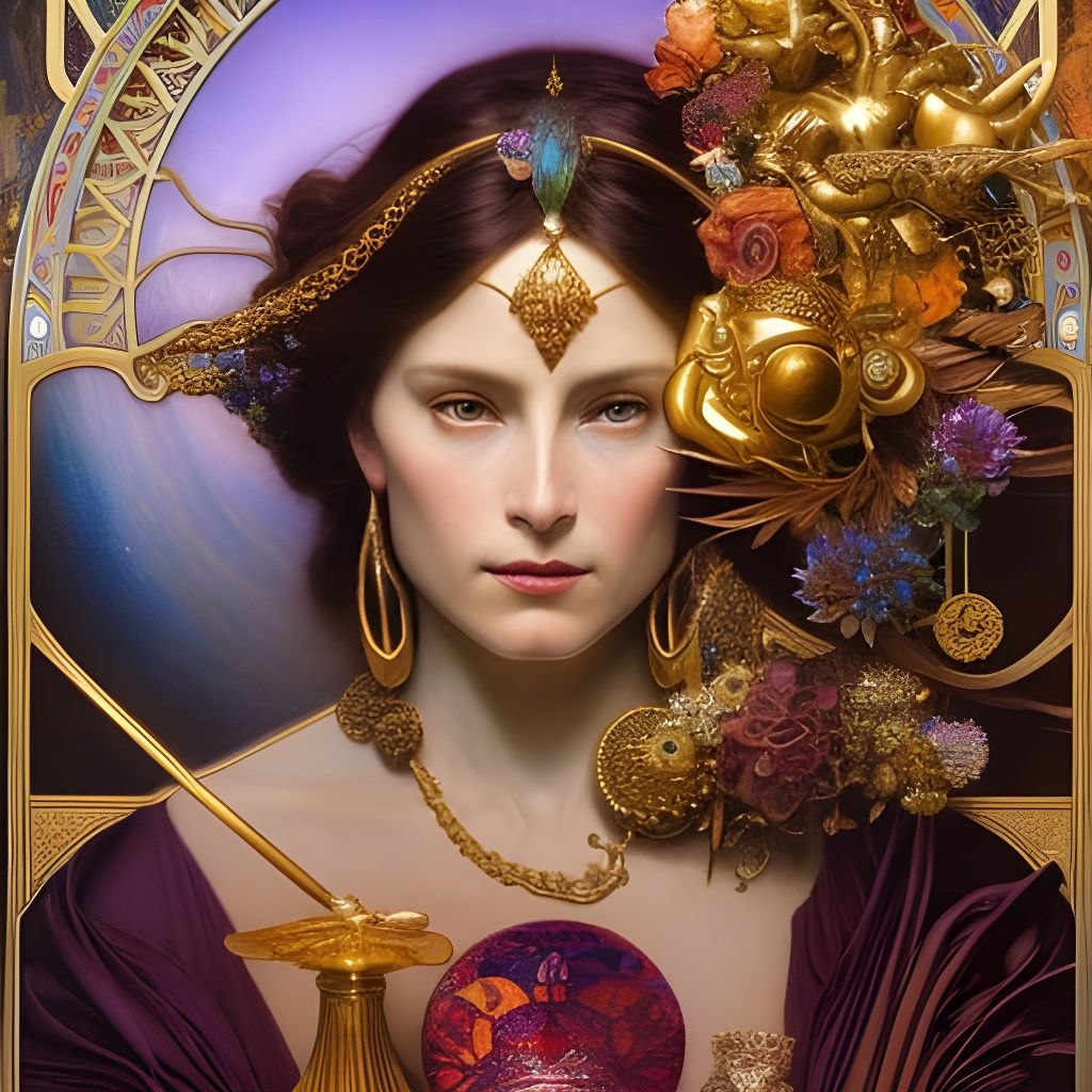 Pandora's Box of Evils: A Digital Painting