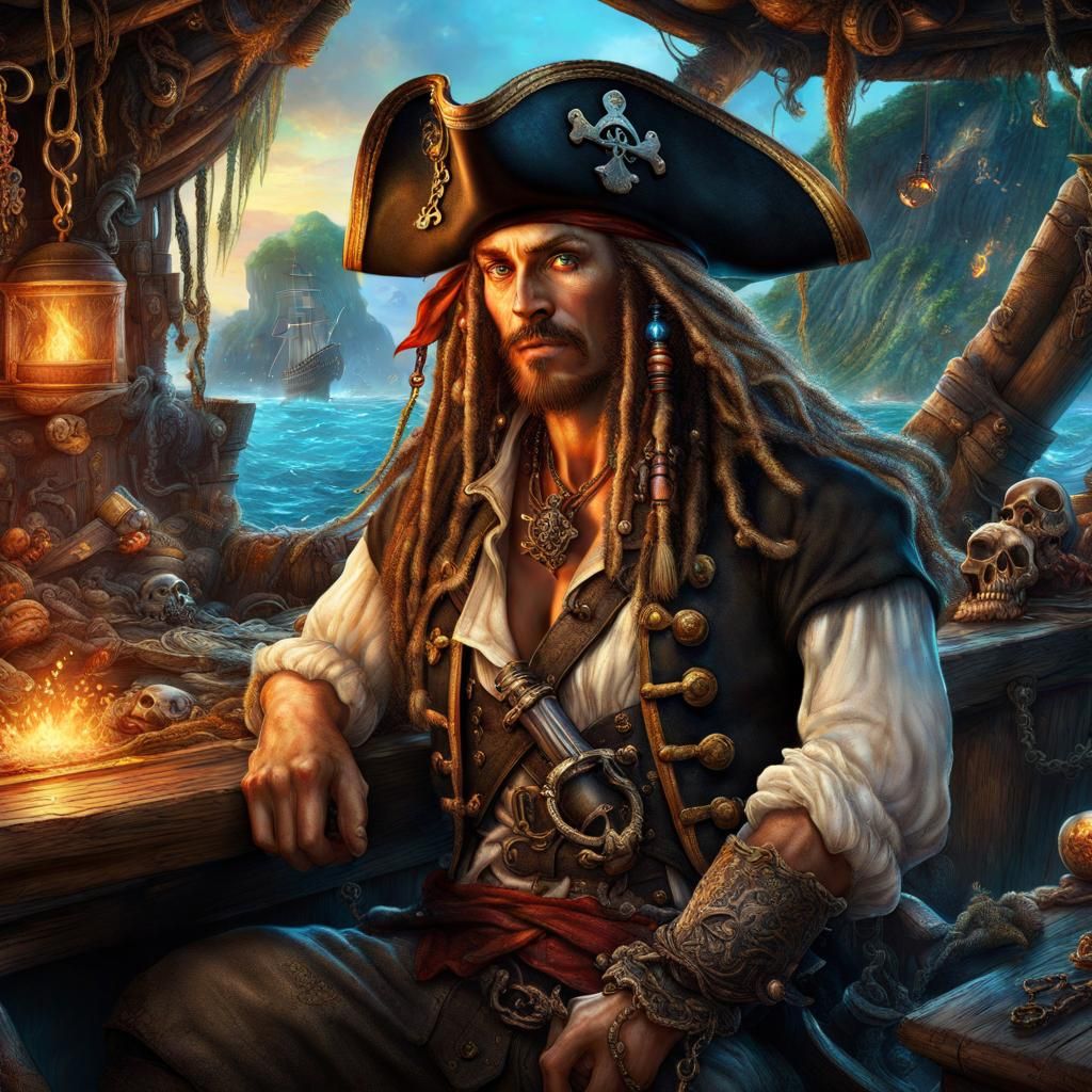 Ye be walking the plank if ye don't leave me be!