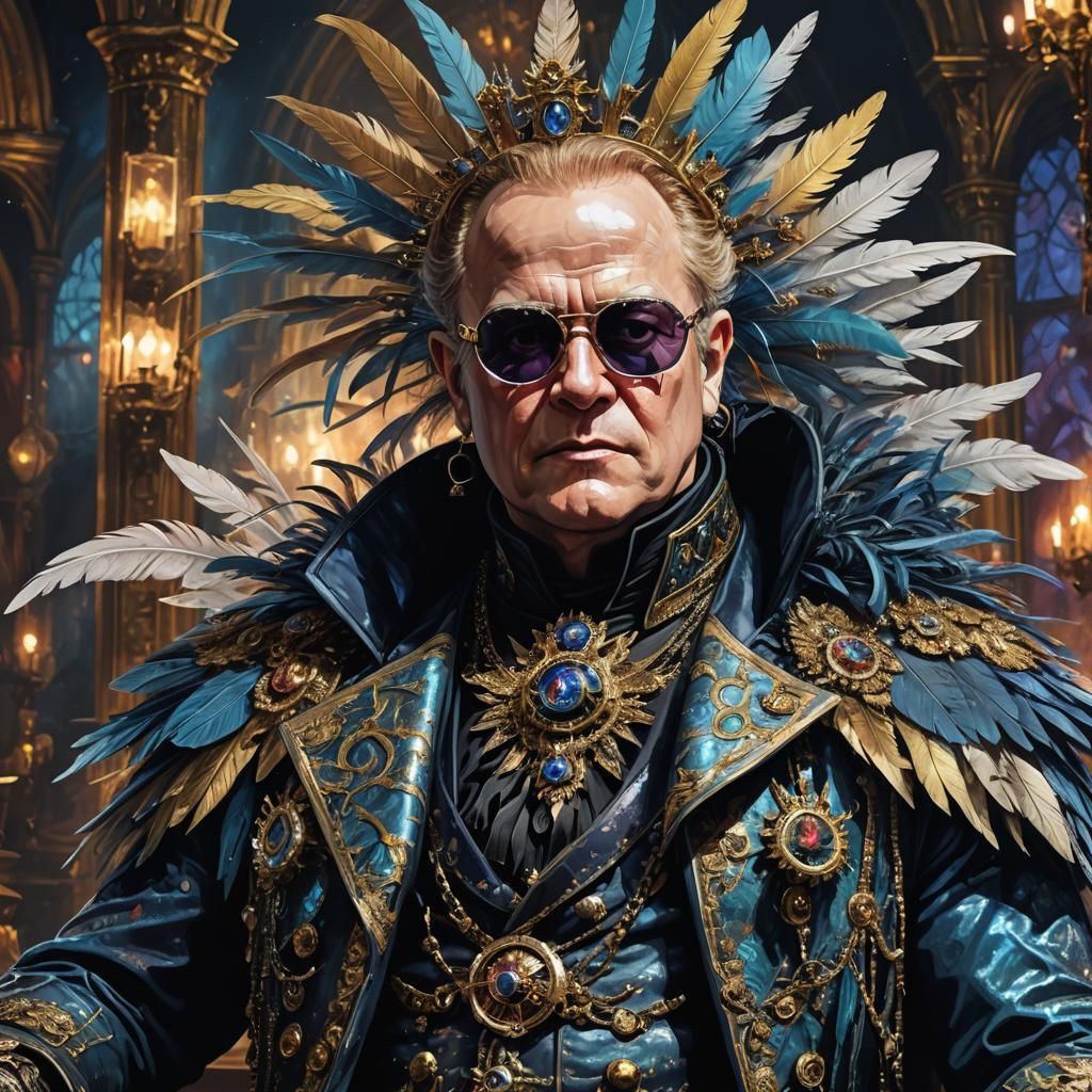 Lord of Change as Elton John in Nightclub Portrait