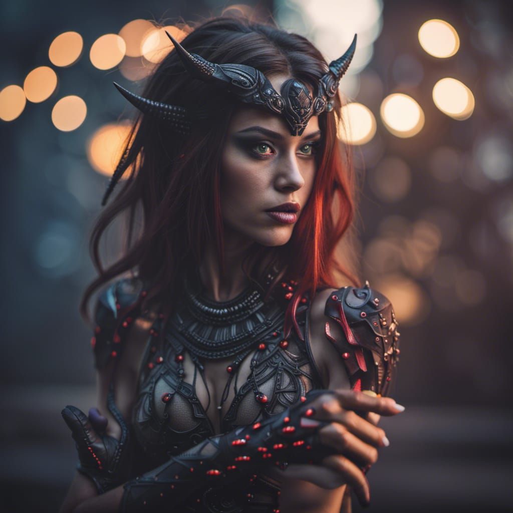 Lilith: Demon Alien Goddess in Sharp Focus