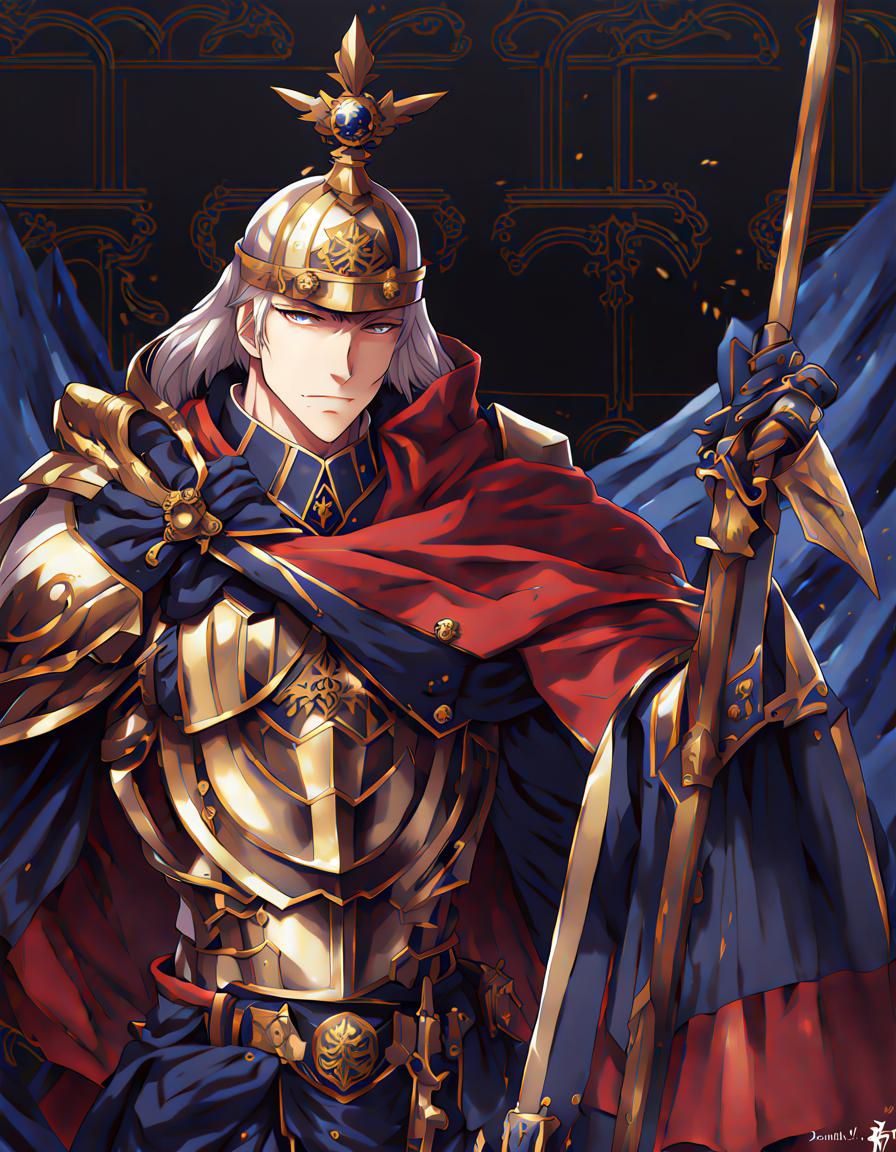 John III Sobieski in Anime Style