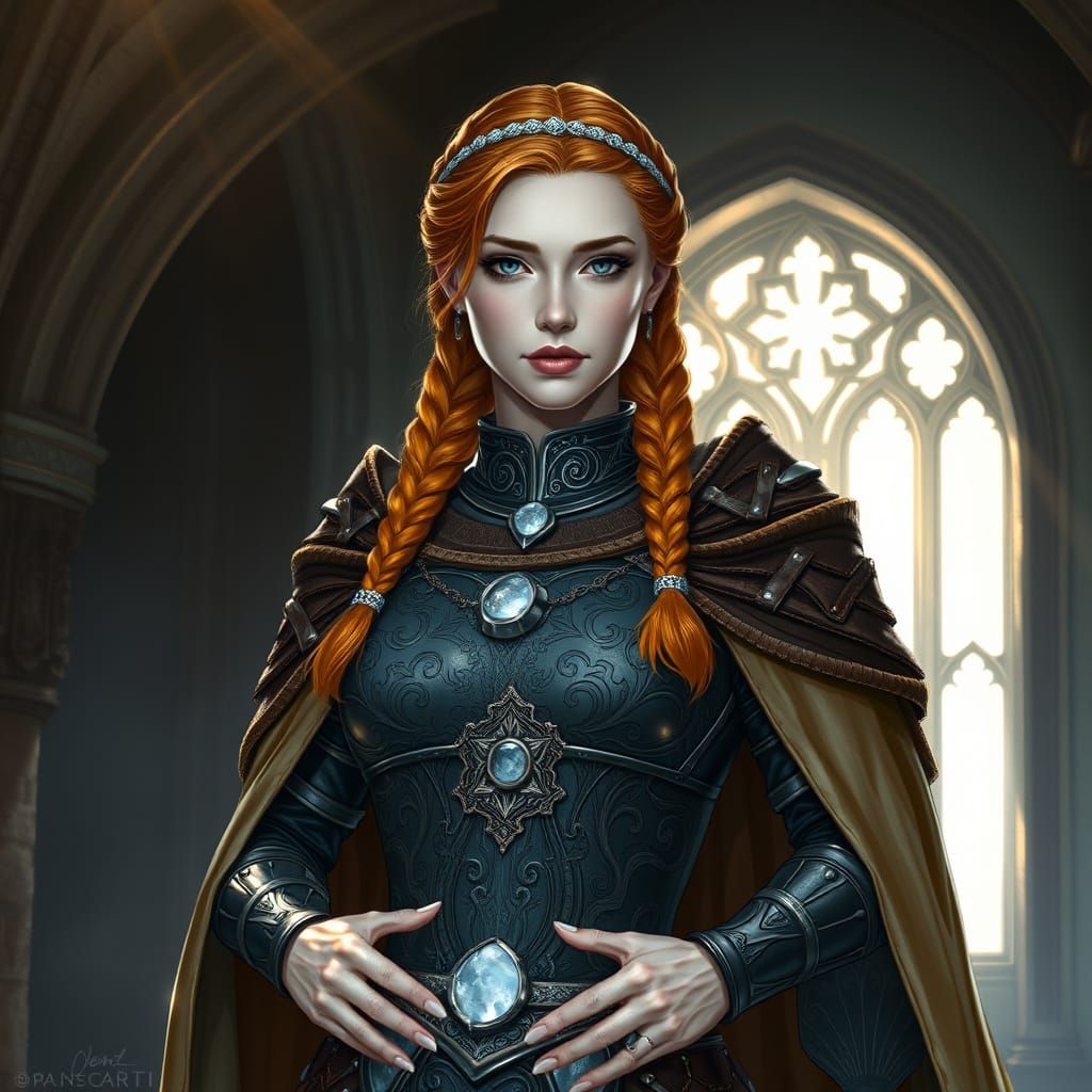 Hestra Thorne Neiaron-Mede in Sun-Dappled Chamber