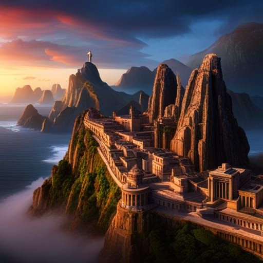 Apocalyptic Destruction of Christ the Redeemer Statue