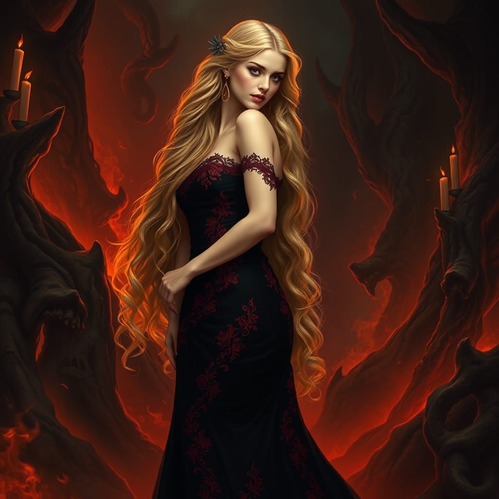 Persephone, Bride of Hades, in Gothic Romanticism