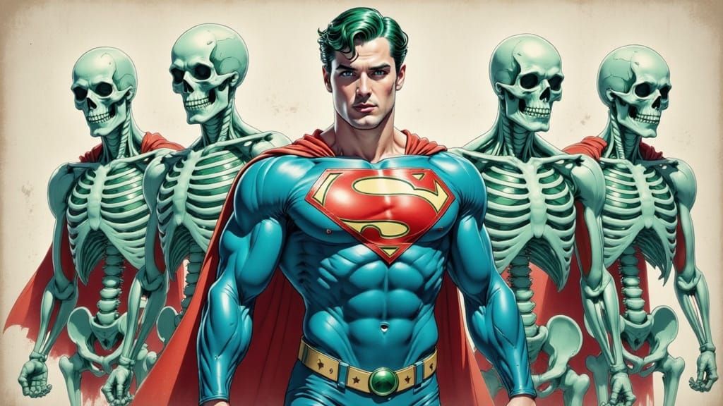 Superman and the Skeleton League