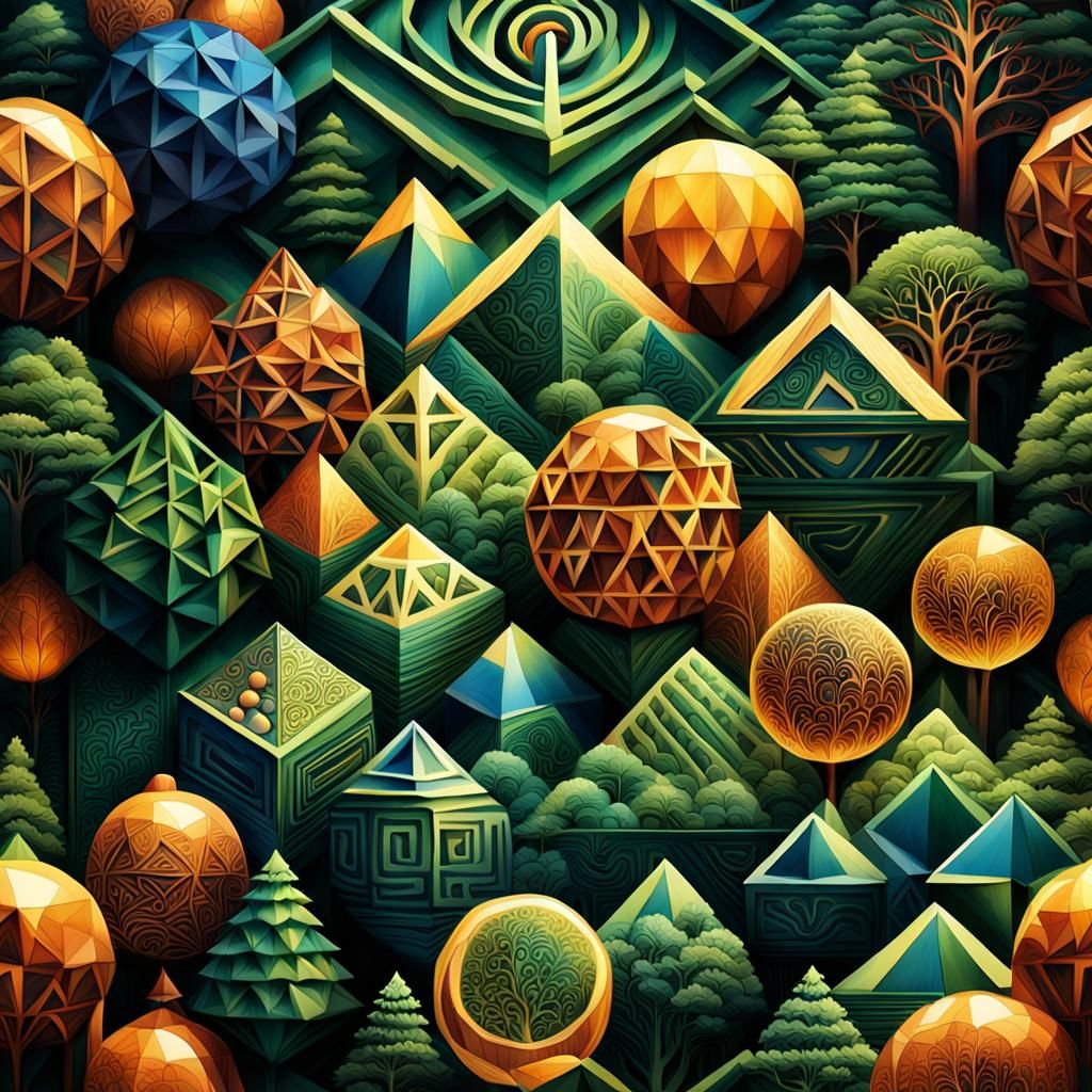 Colorful Shapes and More A