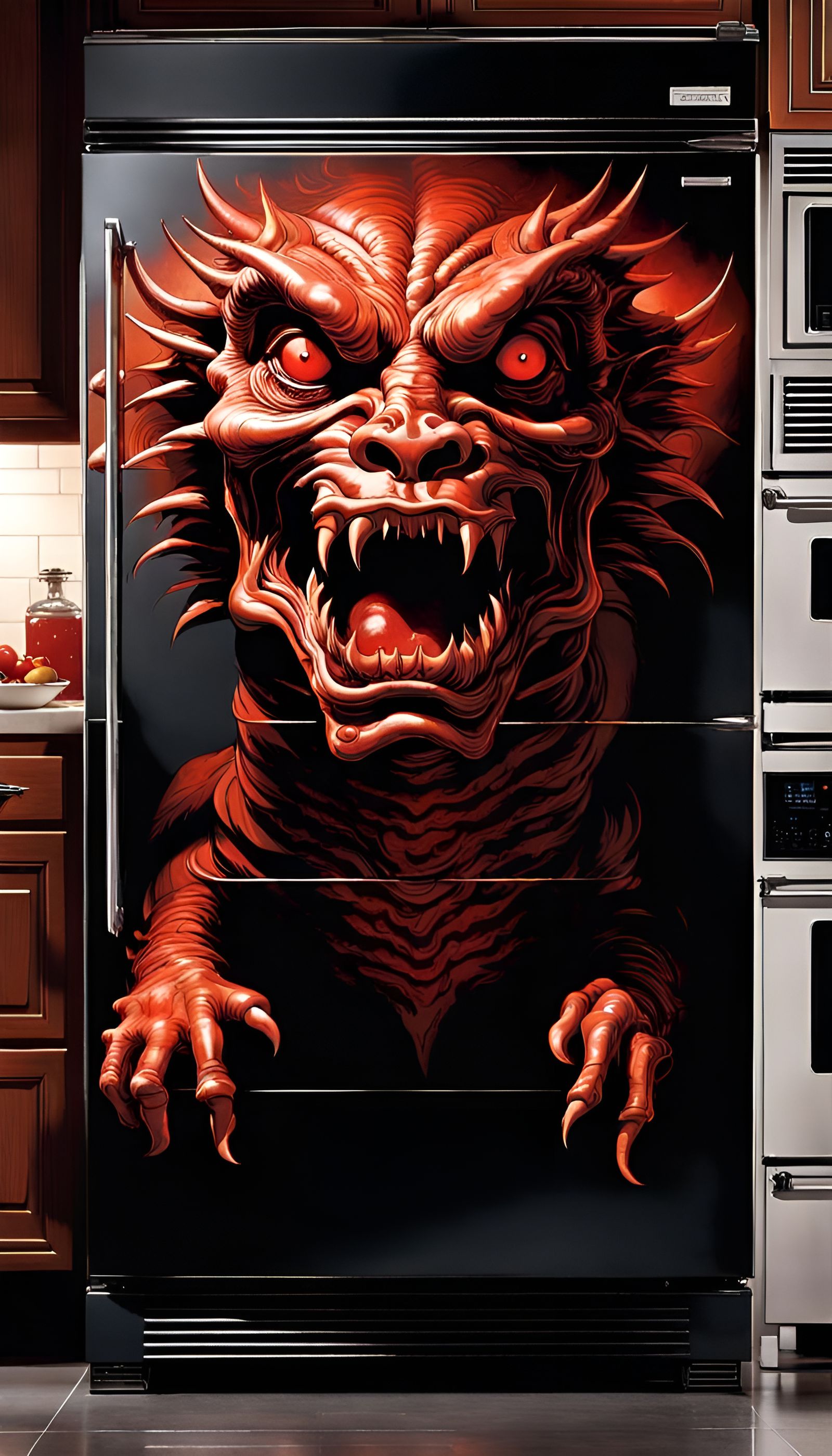 Honey… the refrigerator is making that noise again