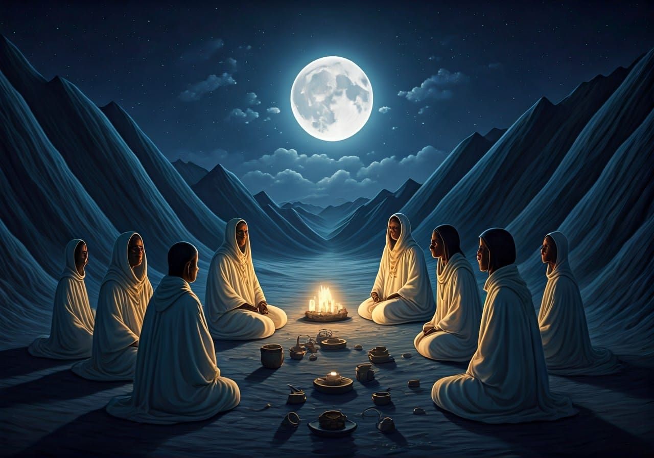 Ancient Cultures Pay Homage to the Moon in a Shimmering Luna...