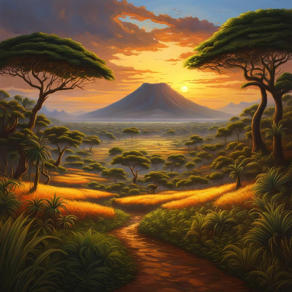 Epic world landscapes collection - #13 Uganda
