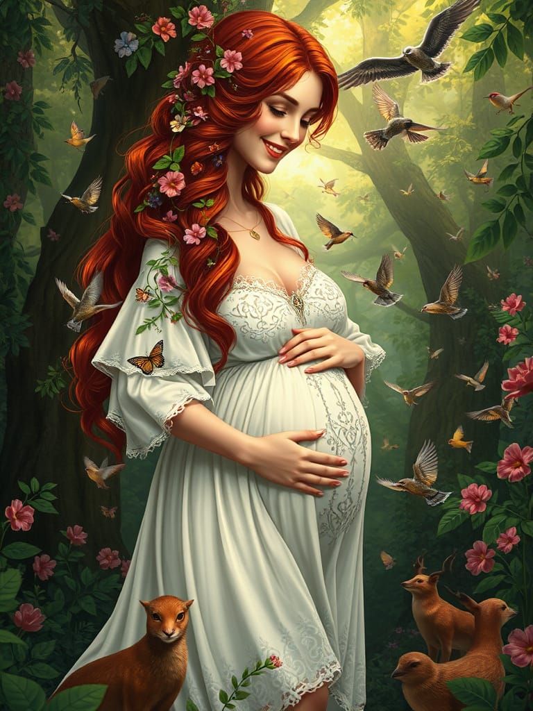 Enchanted Forest Goddess