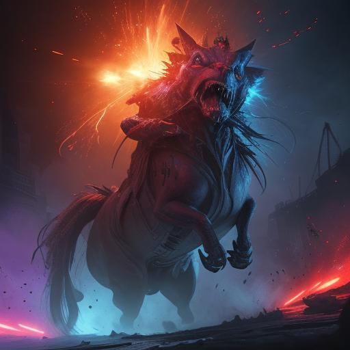 Hyperrealistic Alex Jones Reporting Splash Art