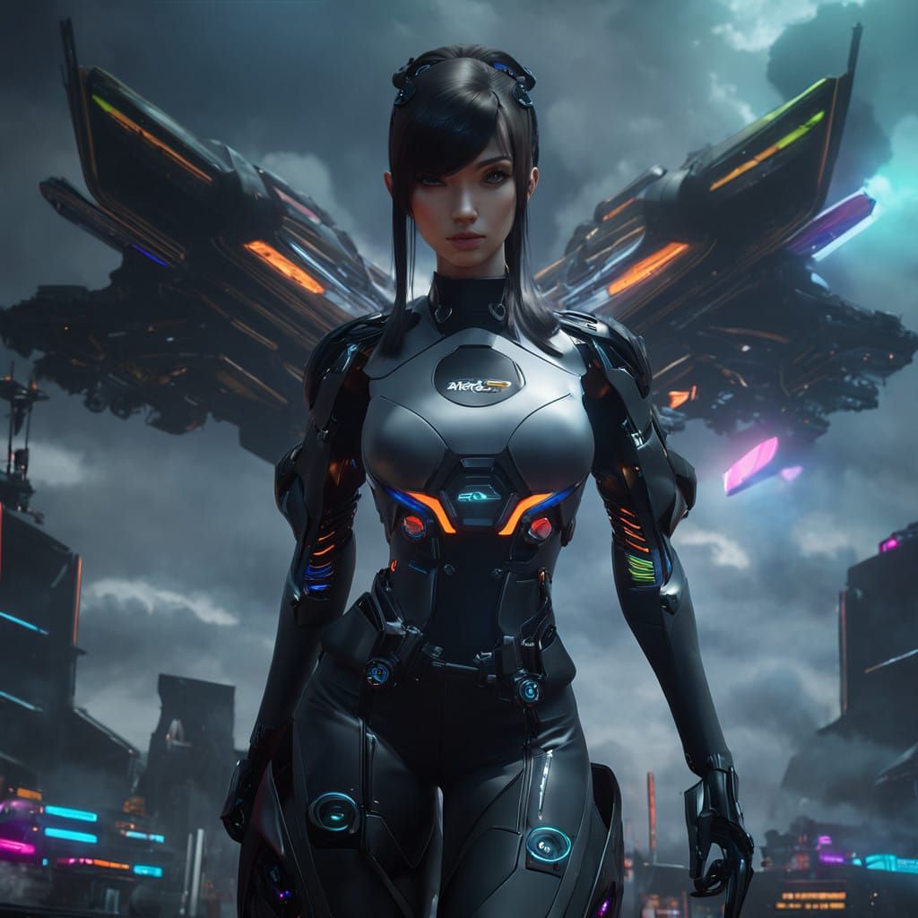 Cyberpunk Goddess Xbox 360