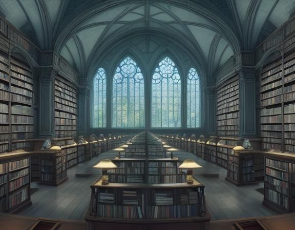 Ethereal Fantasy Library of Dreams