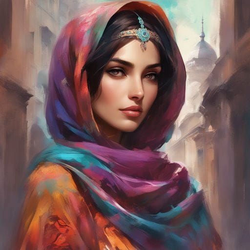 Ethereal Beauty in the Style of Royo