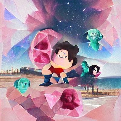 AI Generated Steven Universe Scene