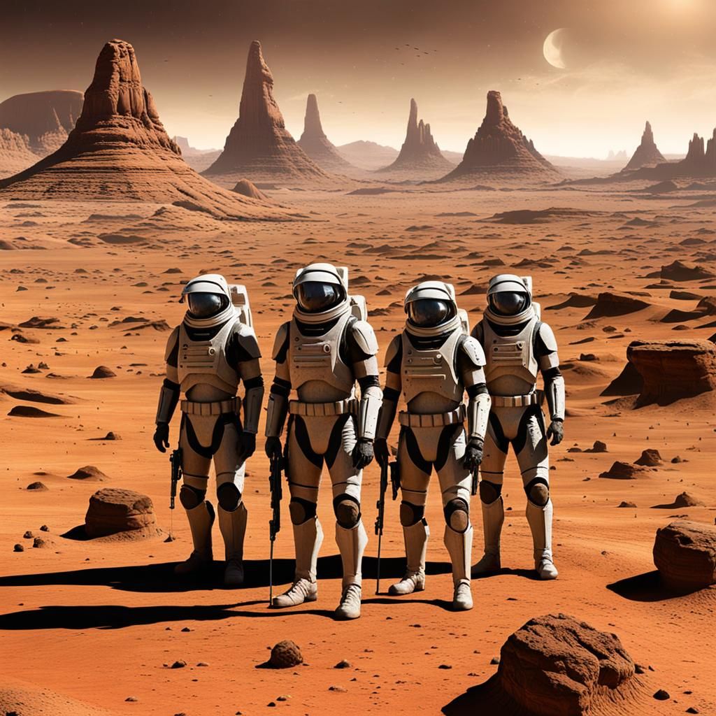 Coyotes of Cydonia Hootenanny on Mars