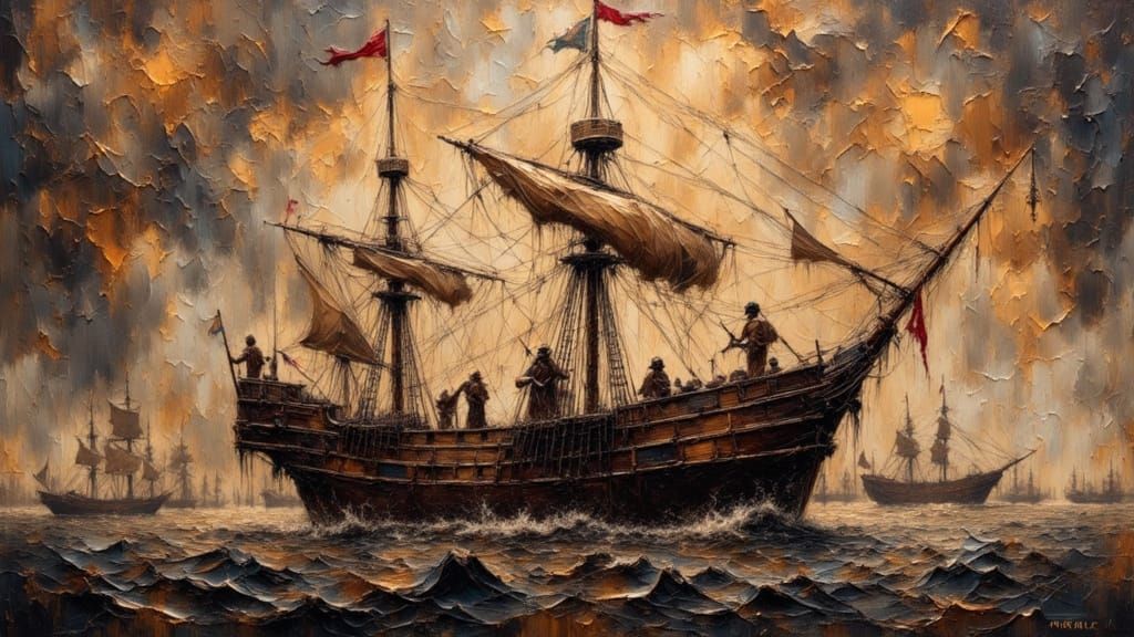 Epic Artworks in Grungy, Smokey Oil Style