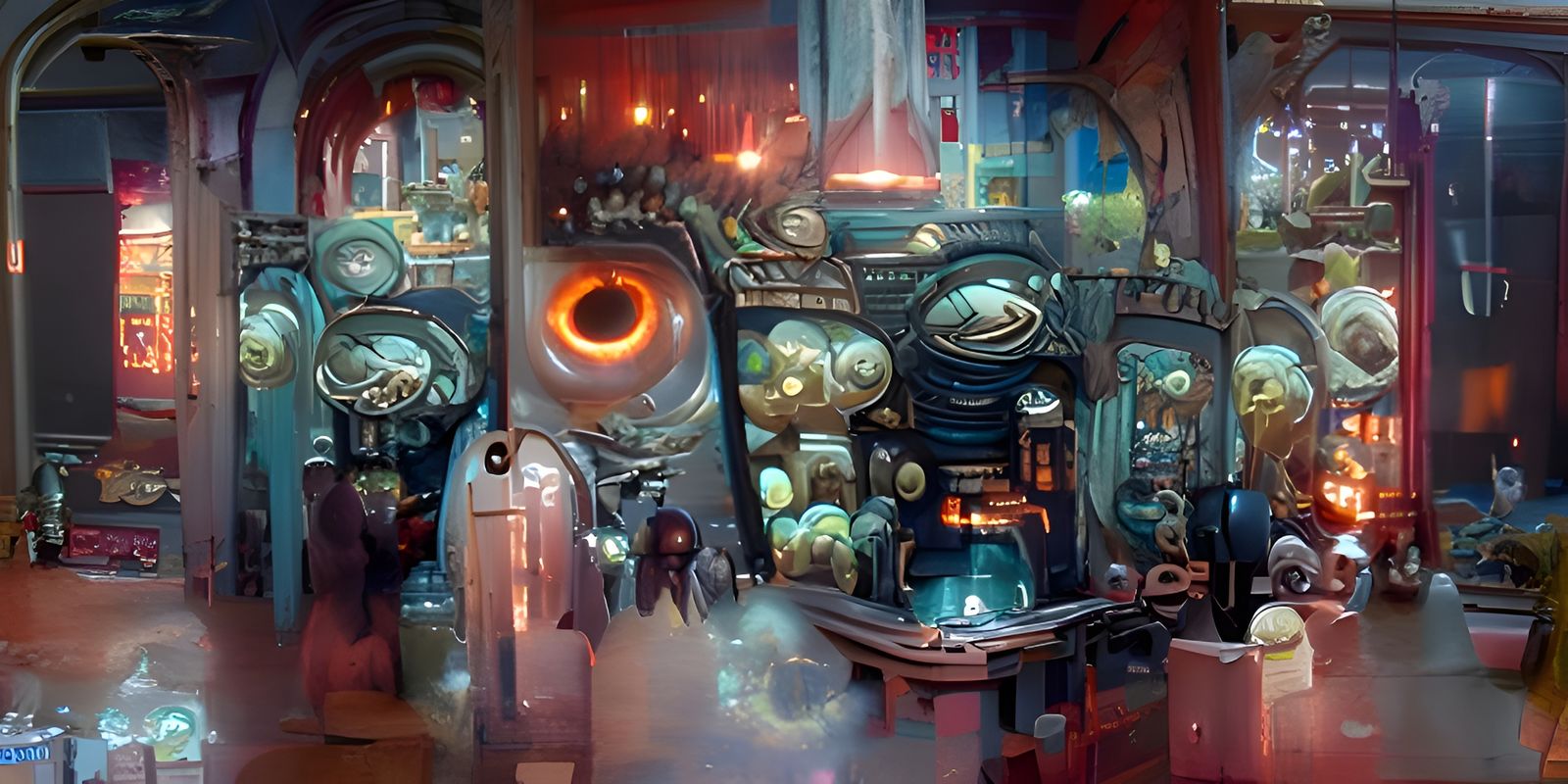 Eldritch Power Generator in Istanbul Bazaar