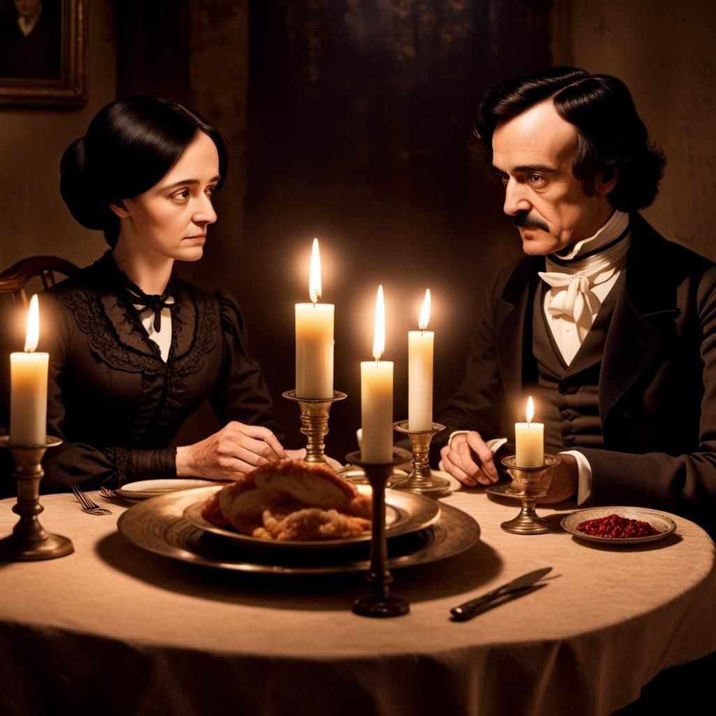 Poets' Romantic Candlelit Dinner