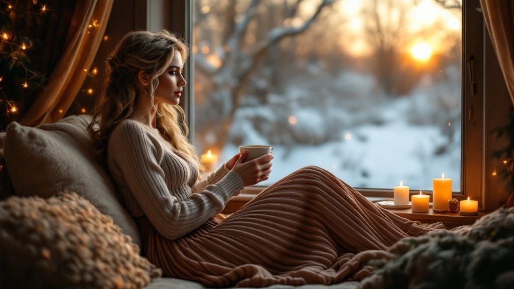 Syren De Mer: Winter Sunrise Coffee Moment