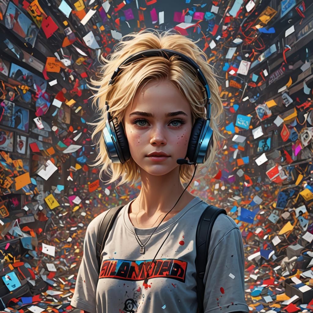 Fantasy Portrait: Prideful Daughter in Detailed Matte Painti...