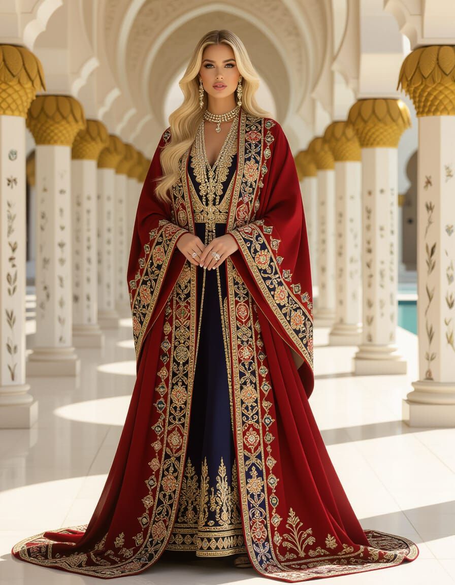 Luxurious Abaya: High Fashion and Regal Elegance