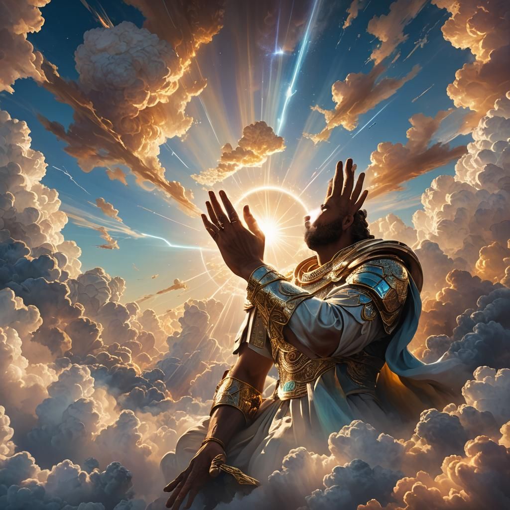 GOD IN HEAVEN AND MAN ON EARTH