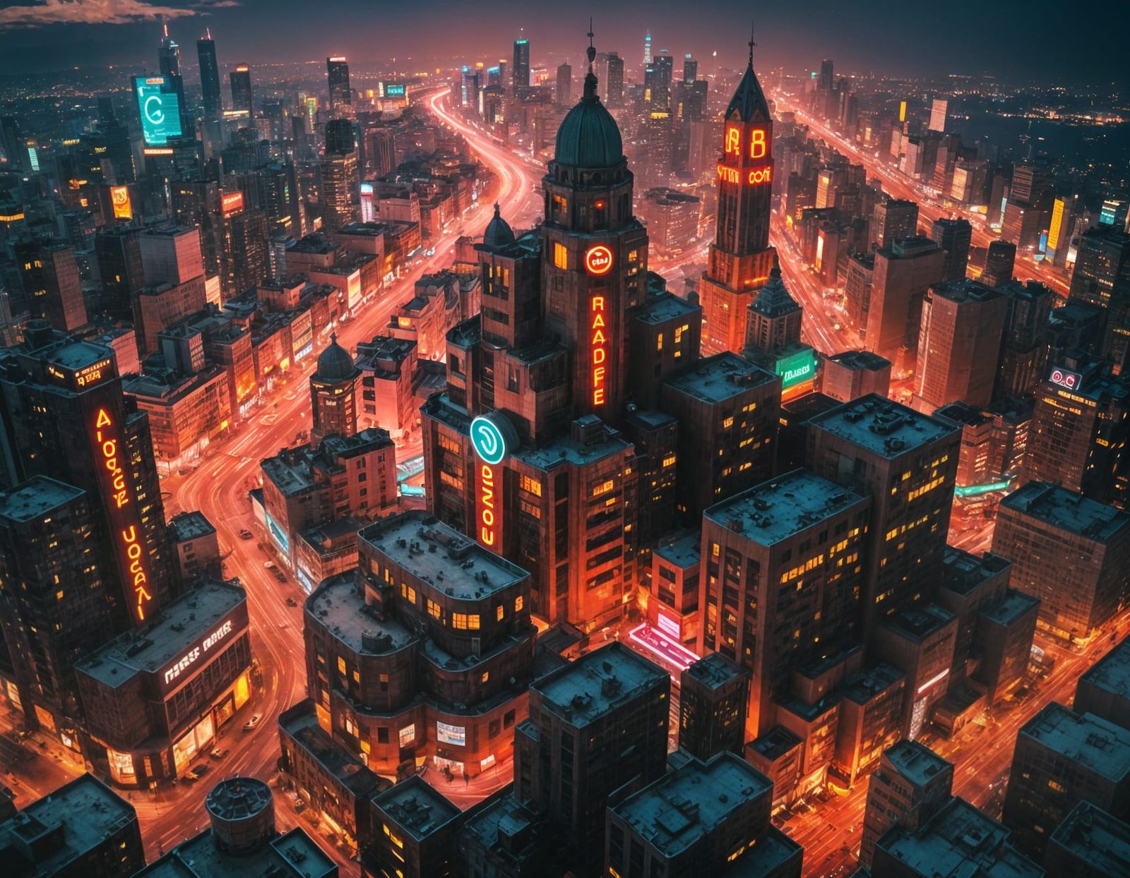 Neon Lights City