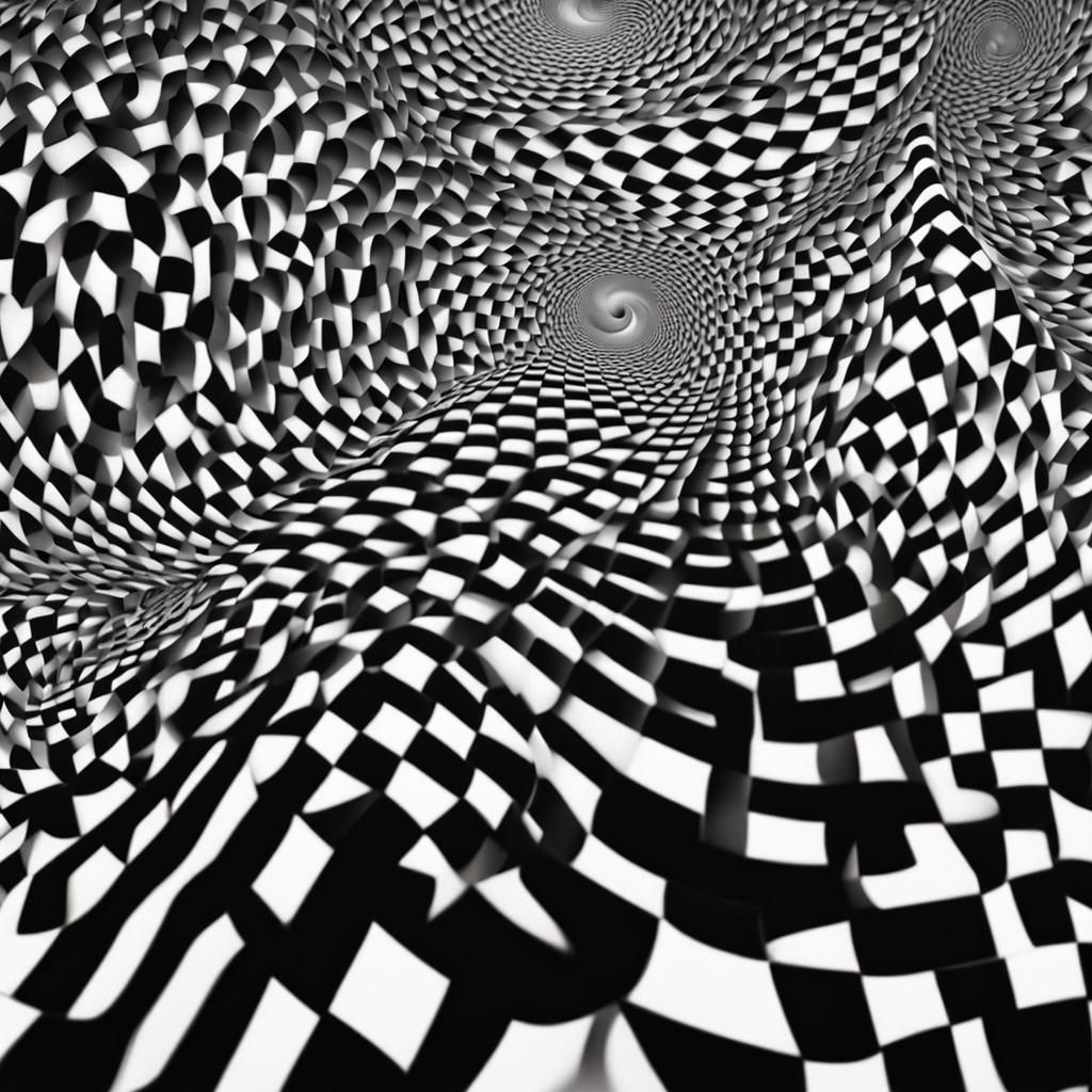 Dynamic Optical Illusion Art