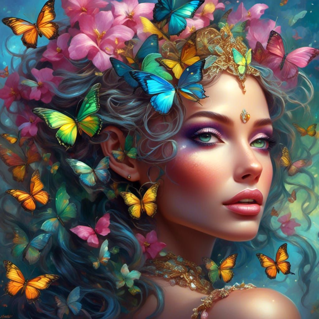Psyche, butterfly Goddess