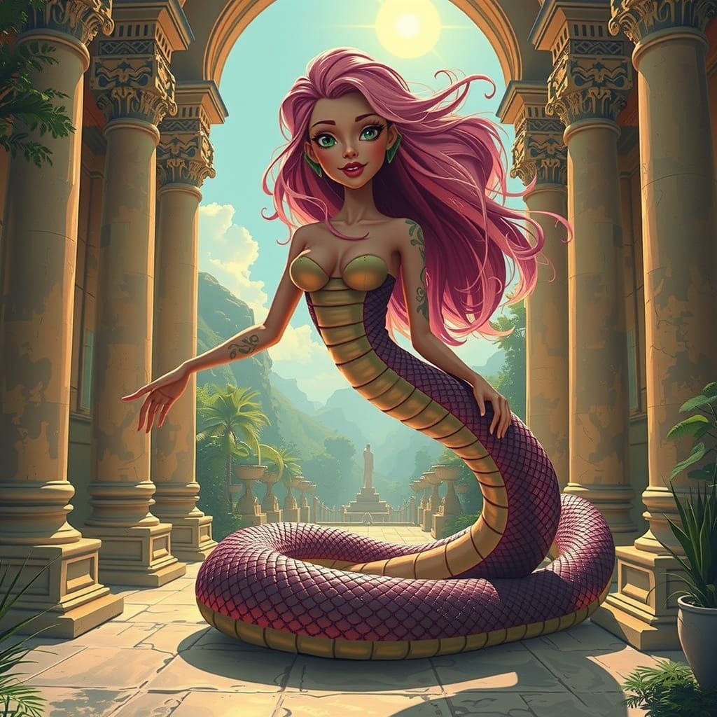 Barbie Meets Mythology in Bizarre Comic Art