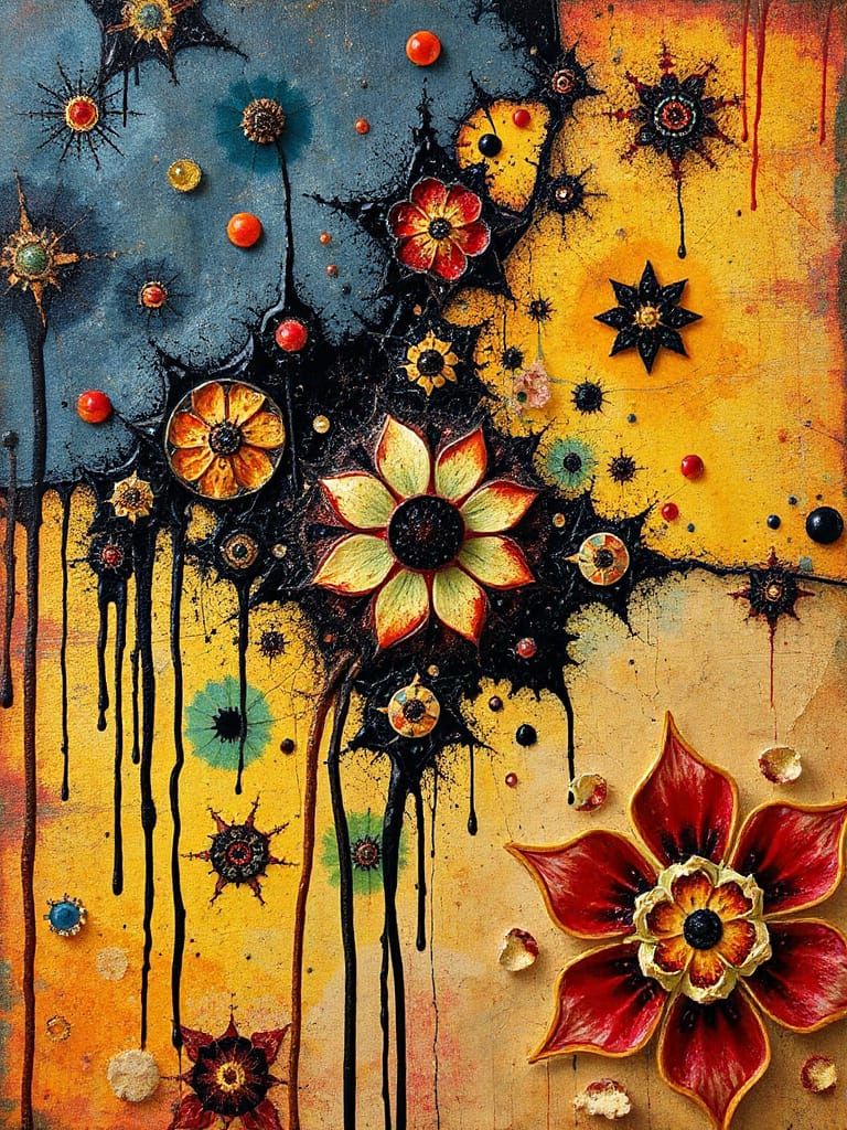 Drippy Fractal Assemblage