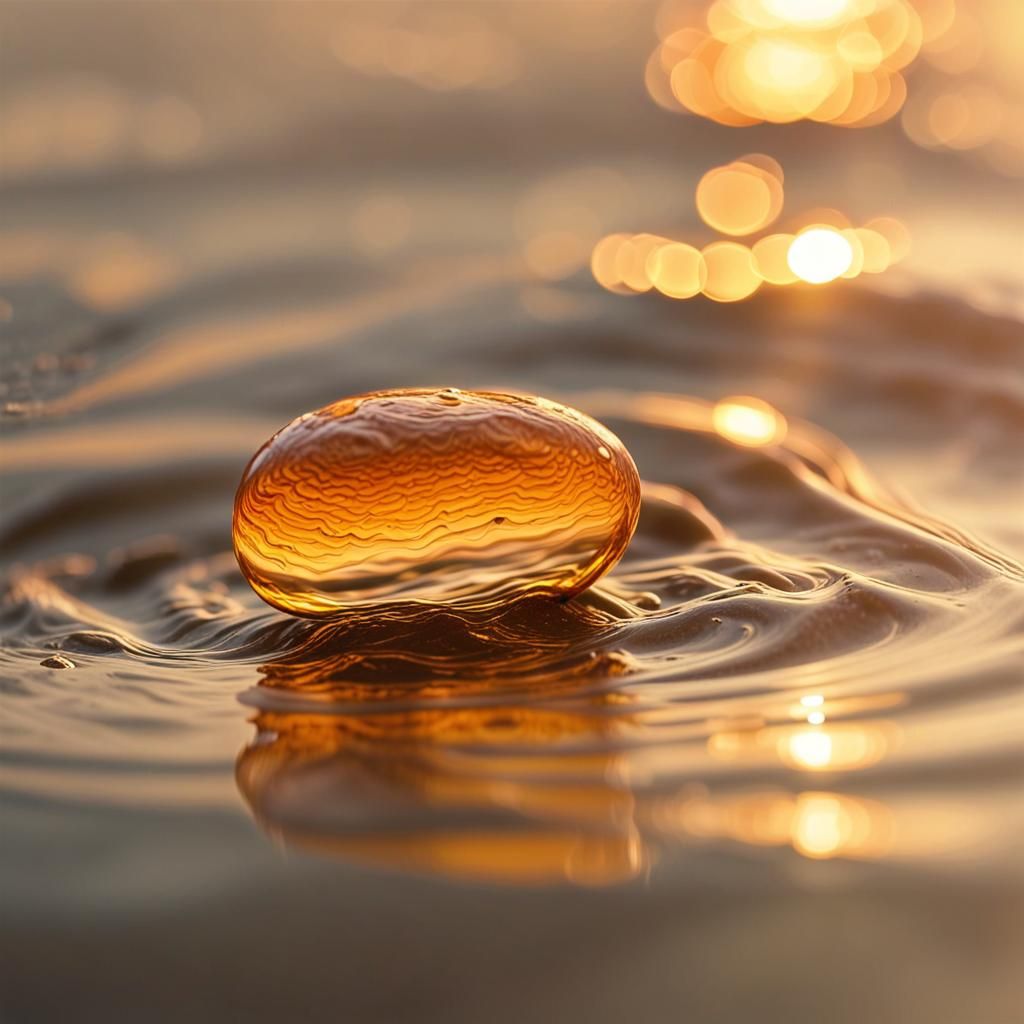 Stone Skipping Macro Photography: Dreamlike Ripples