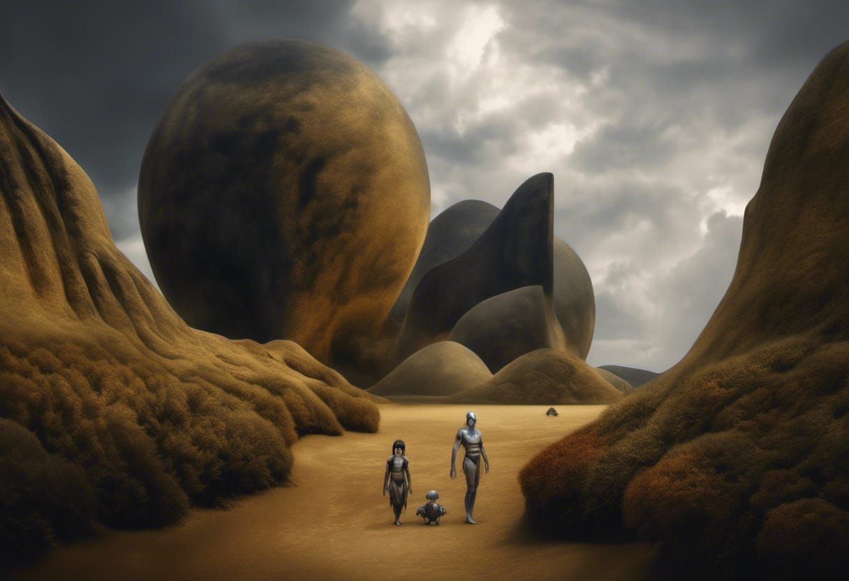 Art History Characters Party: Hyperrealistic Photography