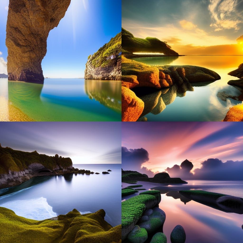 Idyllic Fantasy Island Escape with Seaplane Arrival