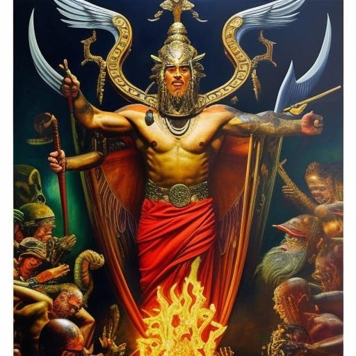 (Set) Ancient Egyptian God of Evil, Chaos, and Darkness