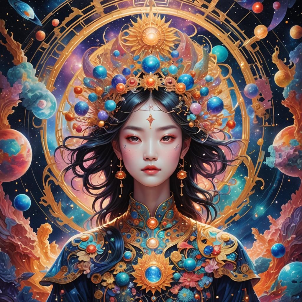 Holographic Astral Illustration of Xiao Yan