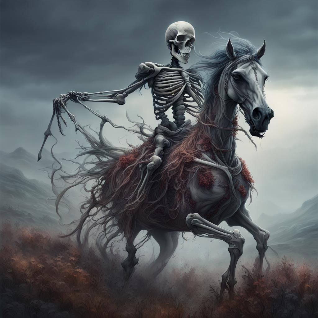 Scottish Nuckelavee in Hyperrealistic Concept Art