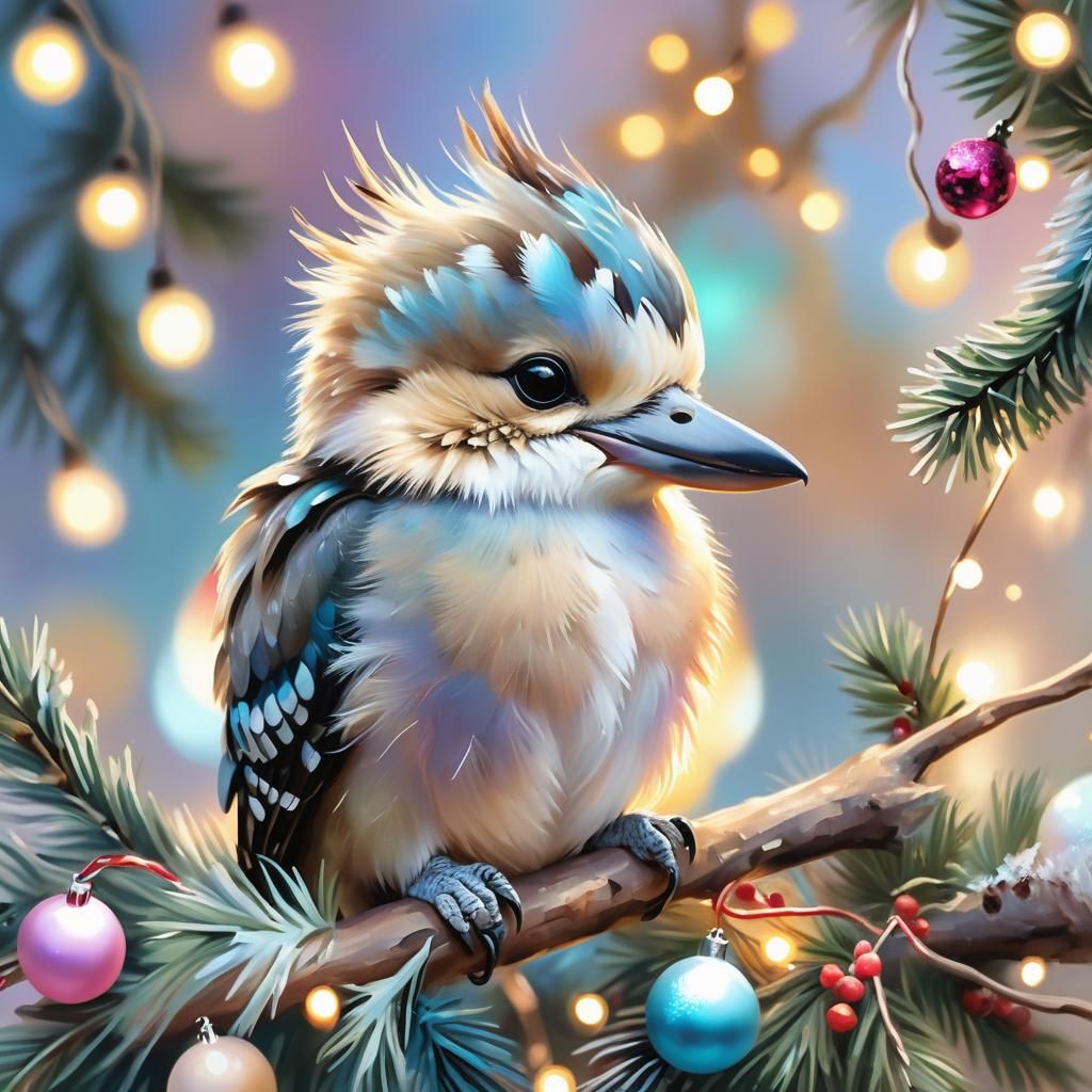 Christmas Light Kookaburra