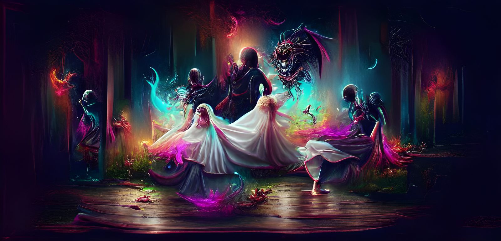 In horror, a vision overwhelmed my senses. A glimpse. Is it fate? What I saw only lasted a moment.... though an eternity...