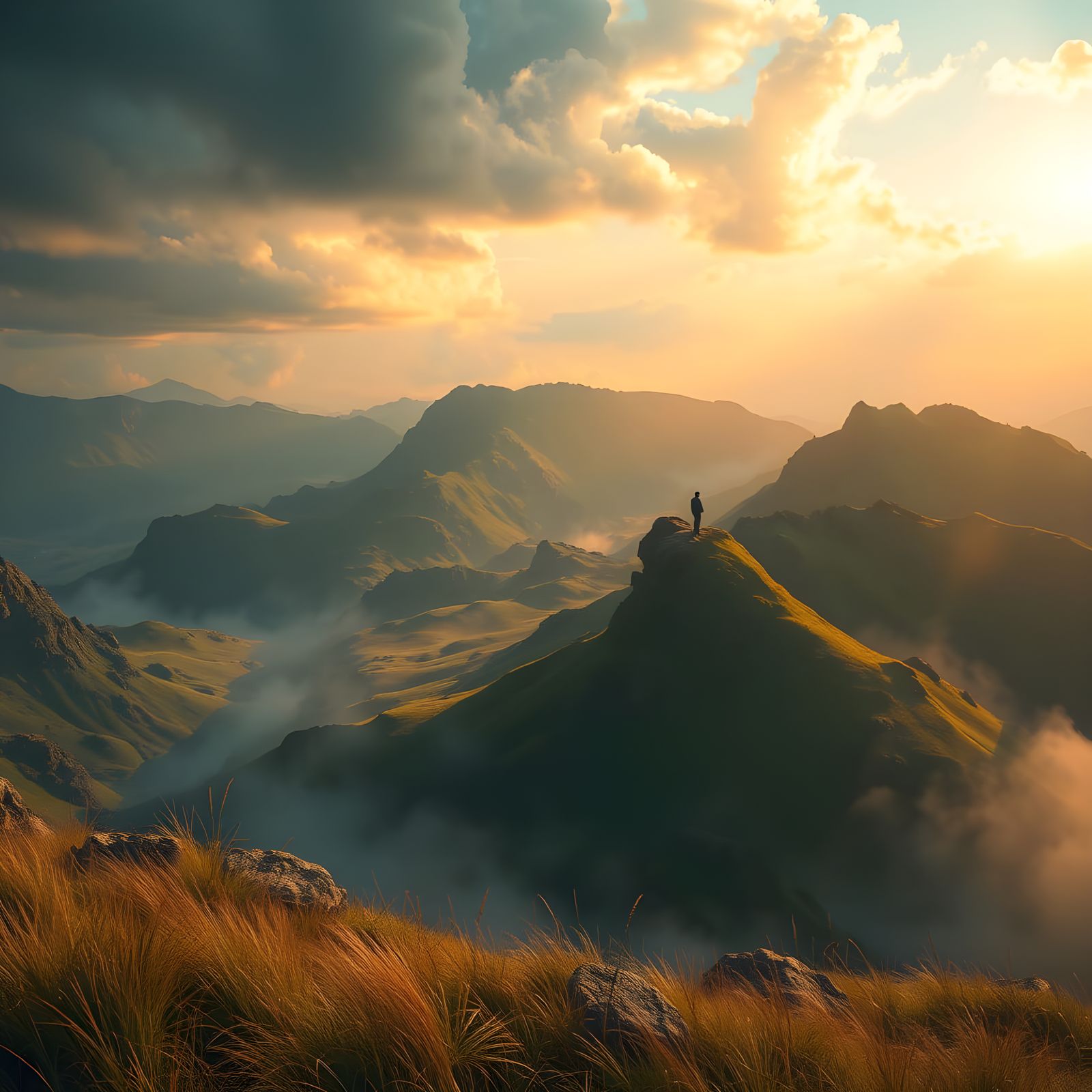 Harmonious Mind: A Digital Art Exploration of Inner Peace