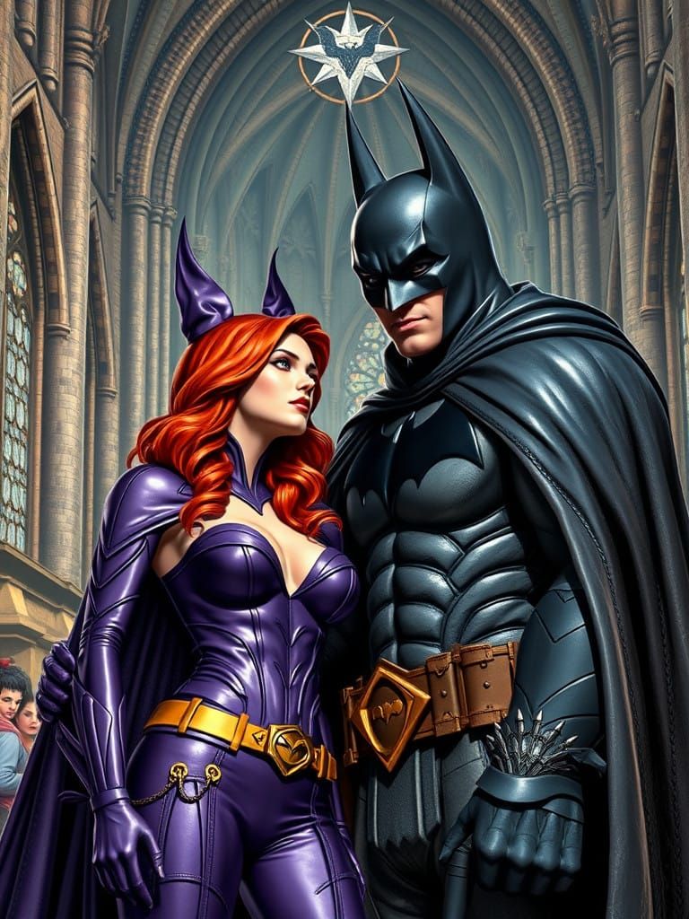 Lord Bat, the Medieval Knight of Gothos is distracted by Bat...