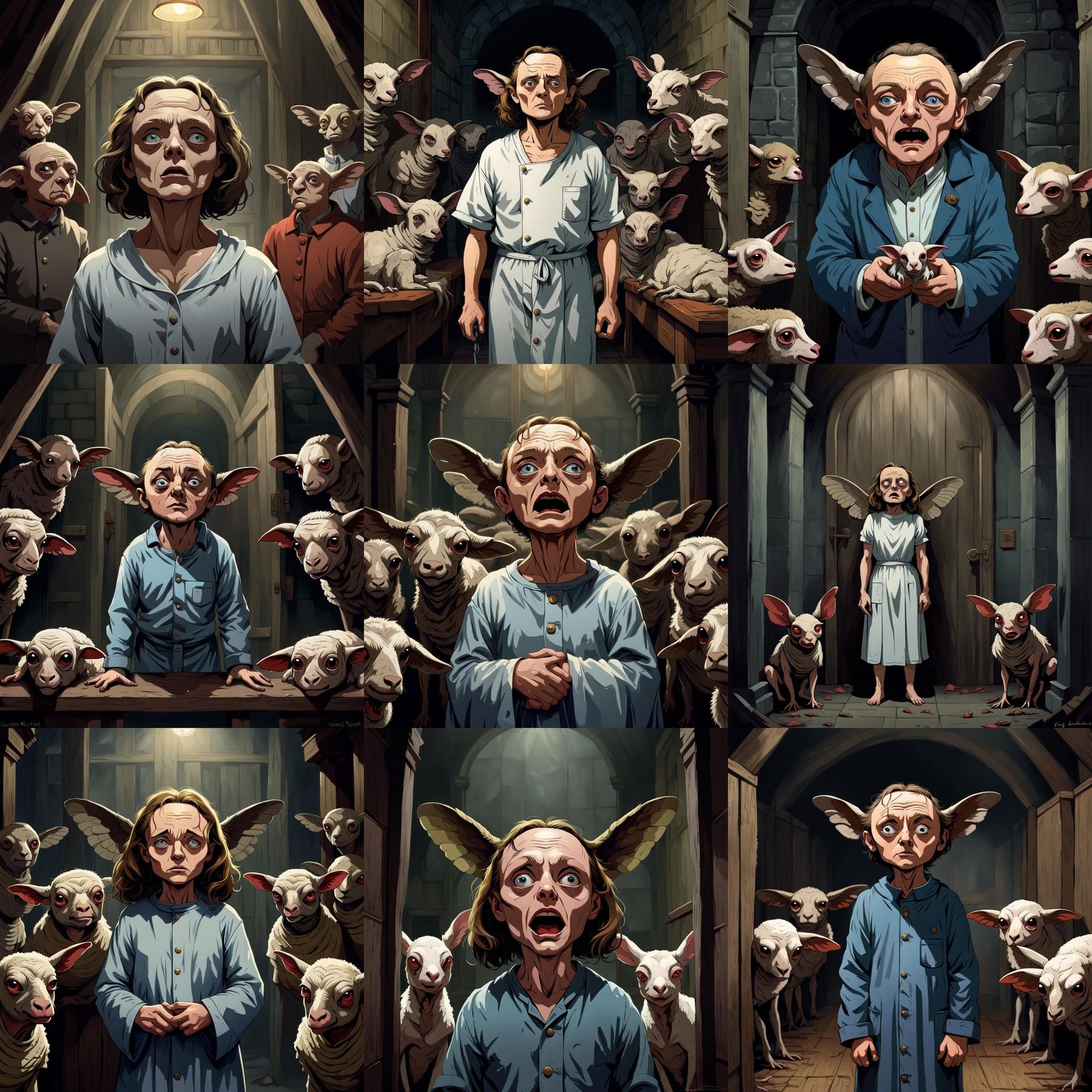 Silence of the Lambs Animated Series Concept