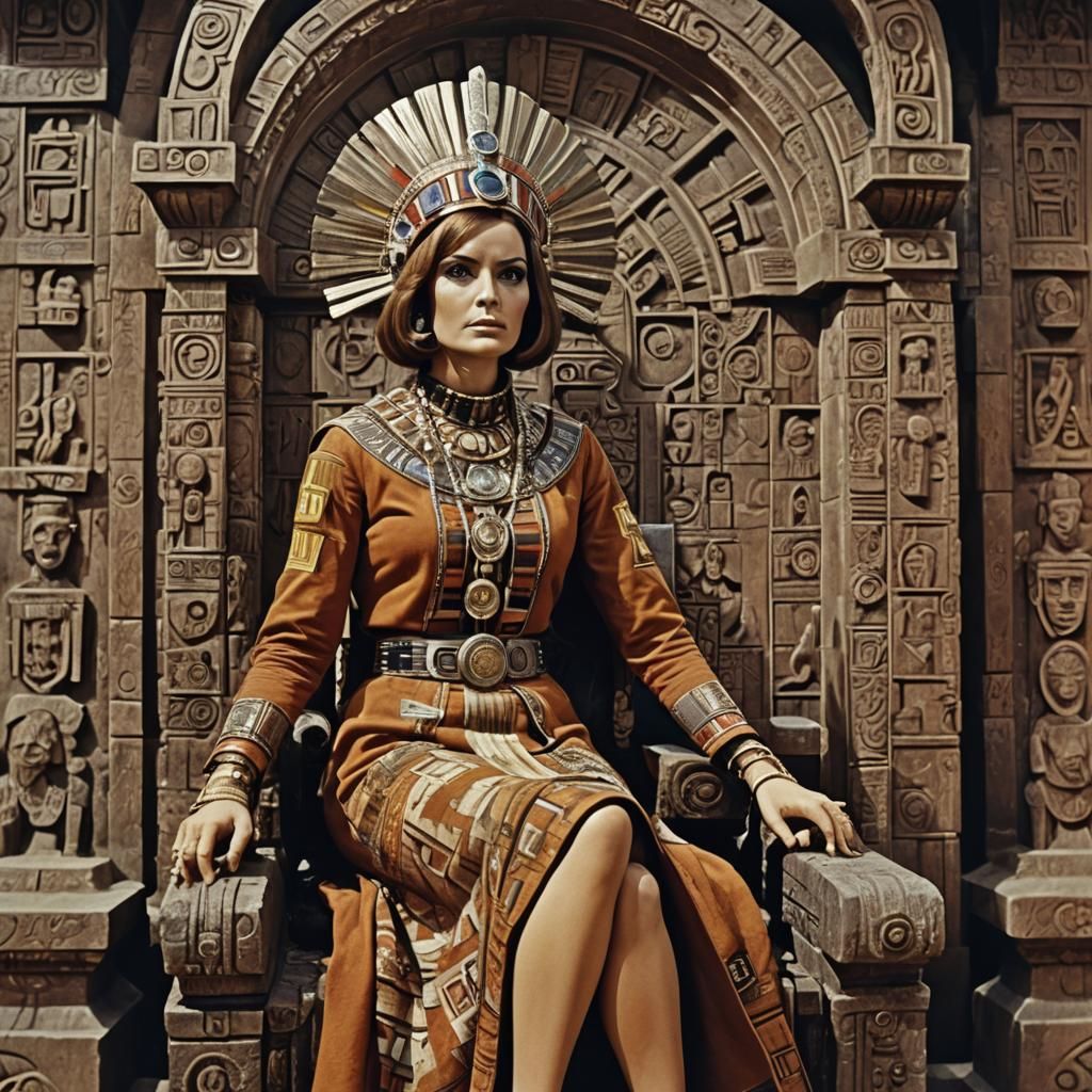No.2 Jacqueline Hill as Barbara Wright in The Aztecs