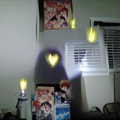Anime Scene of Lovers' Quarrel in Flickering Light