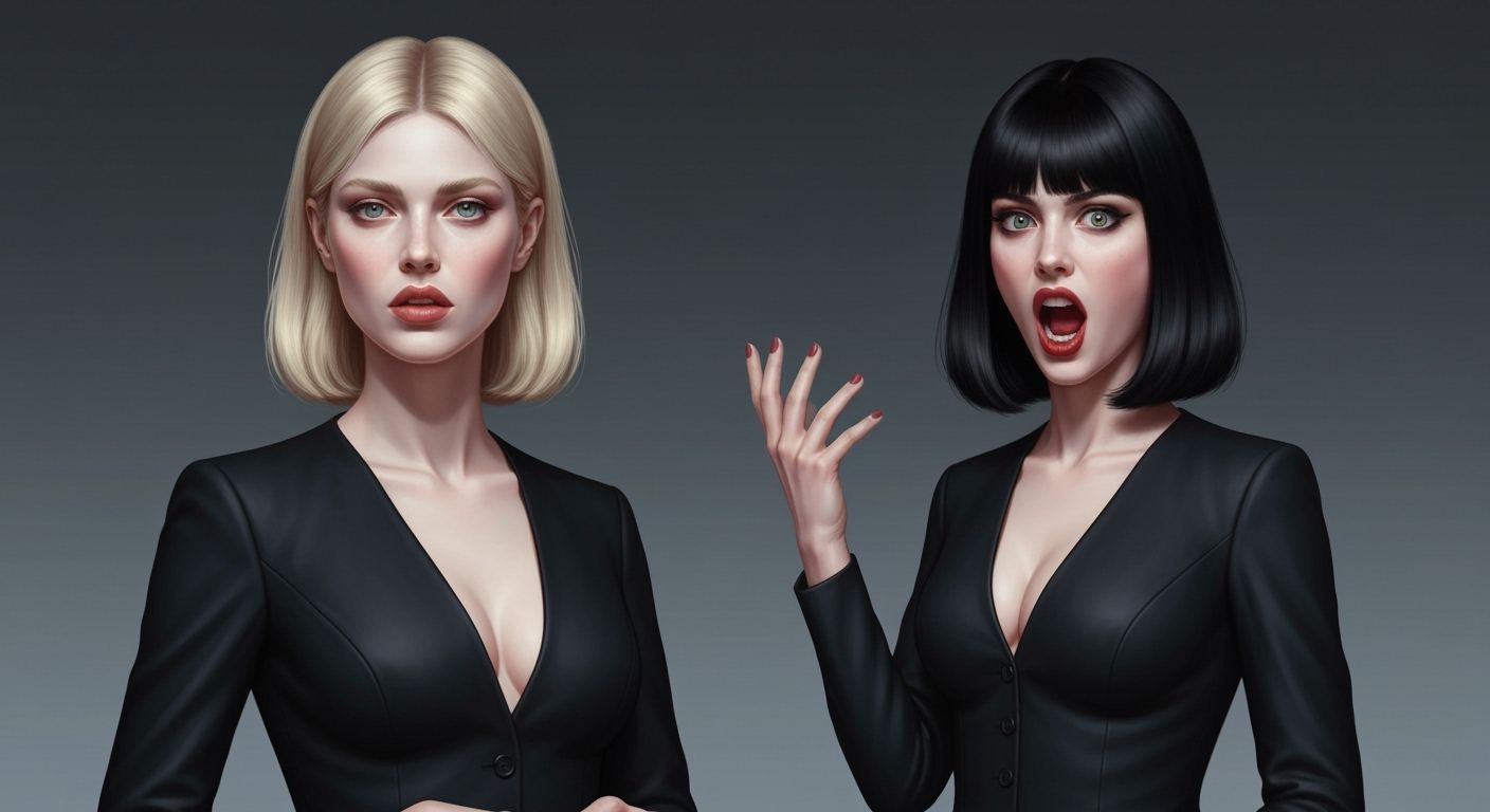 Narcissistic vs Histrionic Women: A Visual Contrast