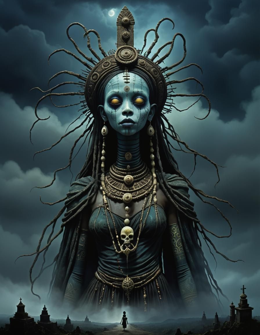 Adjassou-Linguetor - loa with protruding eyes and a bad temp...