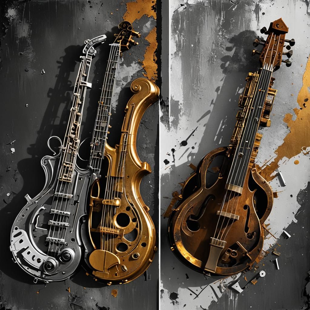 Diptych: Broken Instrument to Musical Renewal in 3D Anime