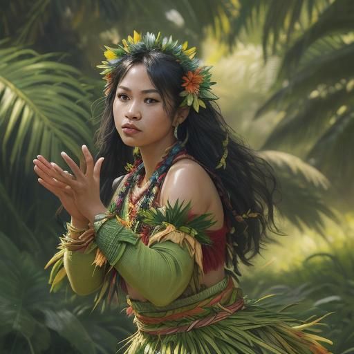 Hawaiian Woman