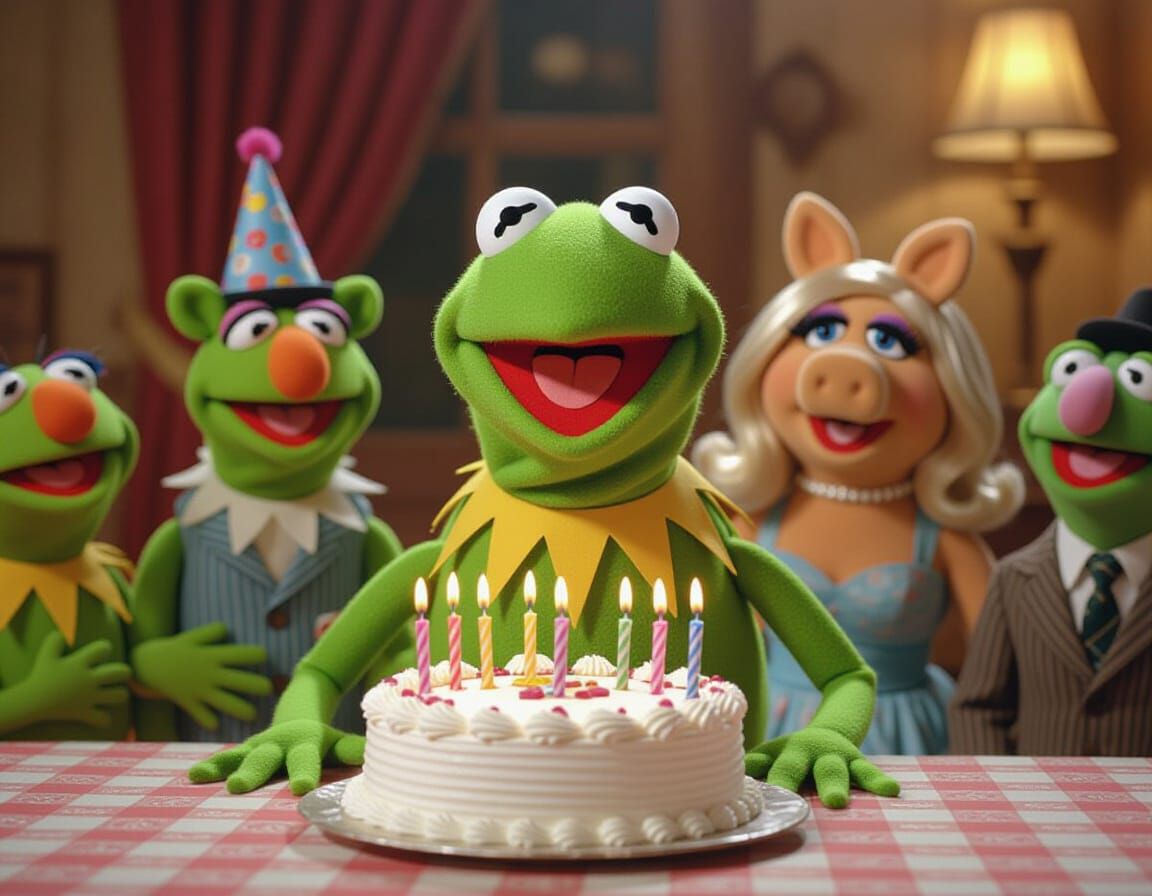 Kermit's birthday 2